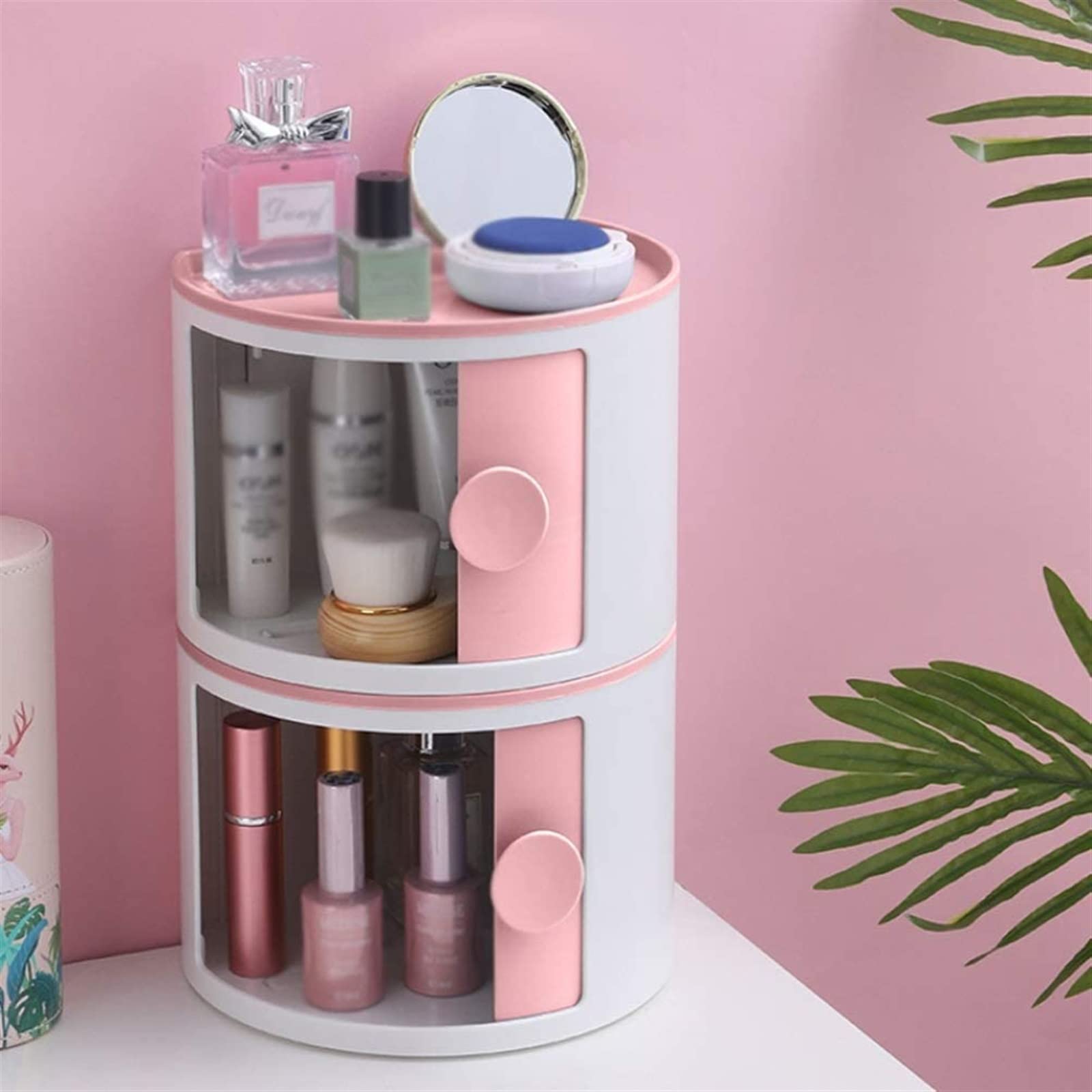 HLTYGWX Portarrollos de Papel higiénico Estante de Papel higiénico Estante de Almacenamiento montado en la Pared Champú Organizador de cosméticos Titular Accesorios de baño para el hogar, Soporte de
