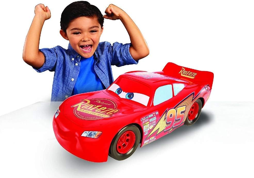 Cars Coche Rayo Mcqueen Grande Cars Vehículo Mega Rayo Mcqueen