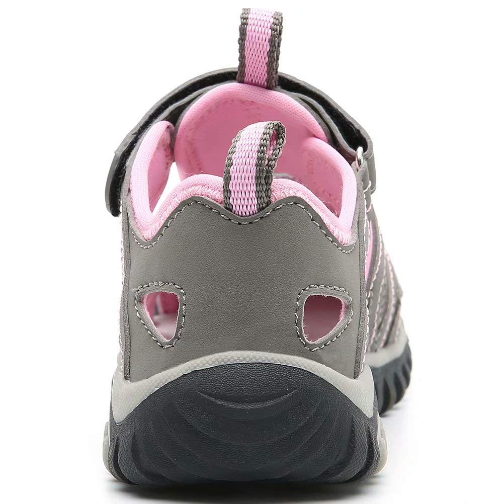 HOBIBEAR Sandali sportivi da acqua per ragazzi e ragazze, punta chiusa, per attività all'aria aperta (bambino/bambino/bambino)