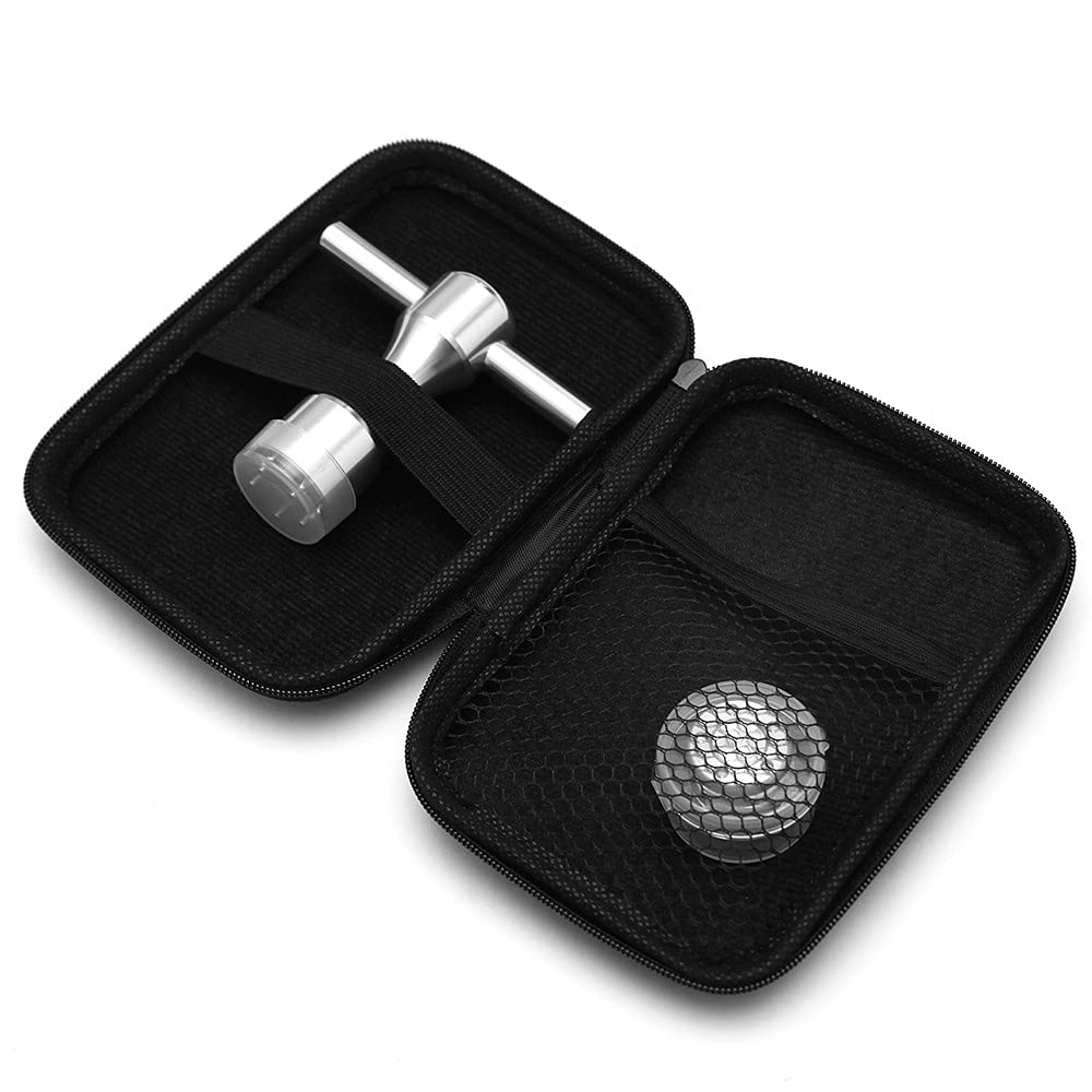 Shabier 2Pcs 15G Weight+Wrench+Case Golf Weight 2Pcs 5G/10G/15G/20G/25G/30G/35G/40G Golf Weights Wrench Kit Fit Putter Newport (2Pcs 15G+Wrench)