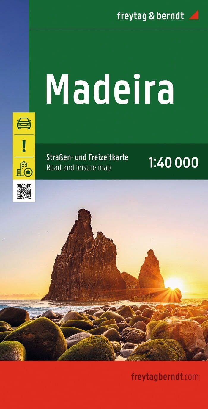 Madeira Road and Leisure Map: 1:40,000 scale (freytag & berndt Auto + Freizeitkarten, AK 9303)