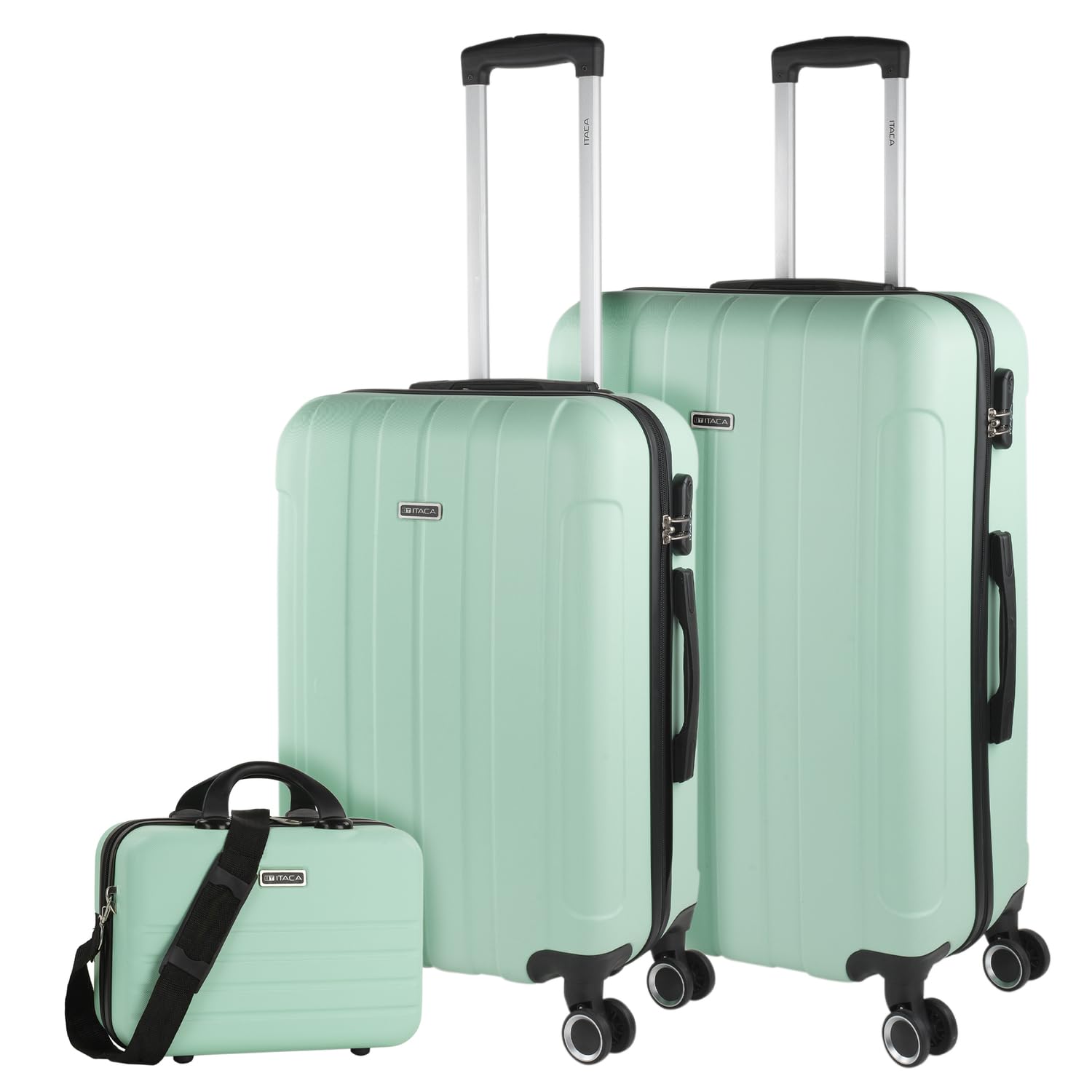 ITACA - Maleta Mediana con 4 Ruedas Giratorias para Viajes Largos Tipo Trolley Ideal como Maletas de Viaje Grandes 23 Kilos y Maleta Viaje Mediana Resistentes, Amarillo — view 107