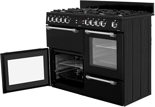 Leisure CK110F232 - Kitchen (Independent kitchen, Black, Buttons, Rotary, Front, Electronic, LED)
