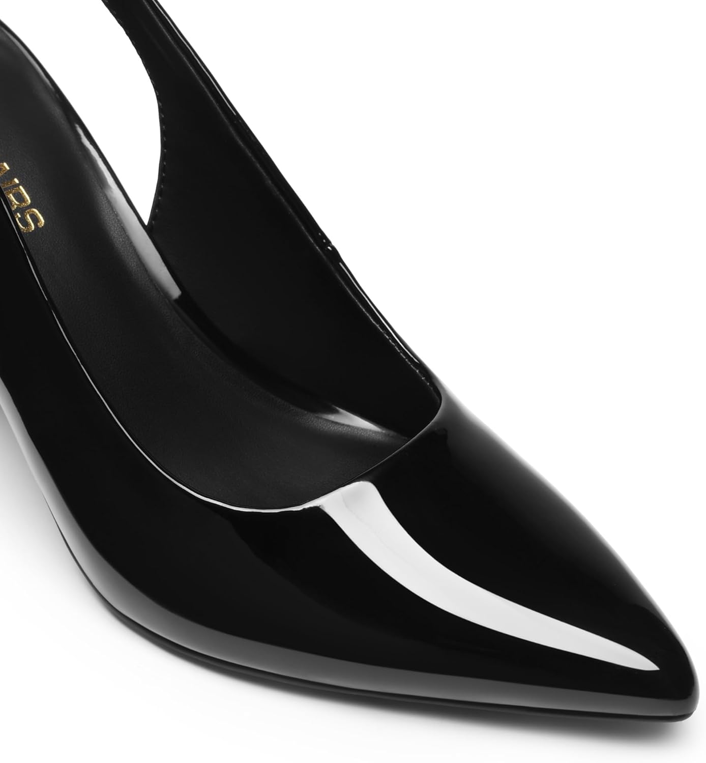 DREAM PAIRS Womens Slingback Heels Chunky Block Heels Pointed Toe Closed Toe Pumps Comfortable Work Office Business Shoes - Image 6