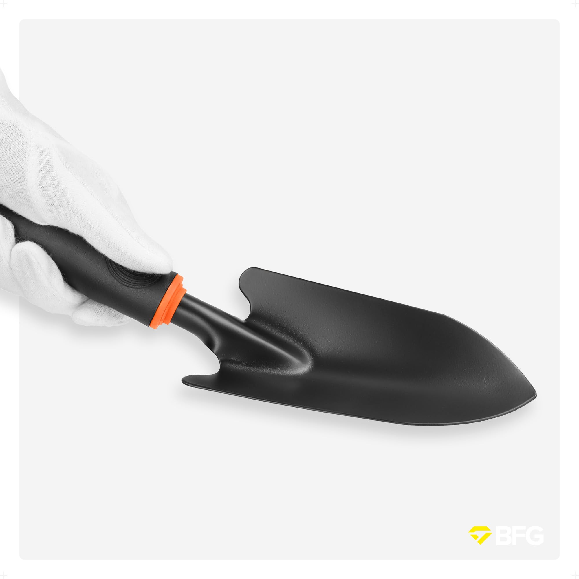 Vanga Da Giardinaggio BFG In Acciaio Inox - Larghezza 8cm Con Manico Antiscivolo - Foto 5