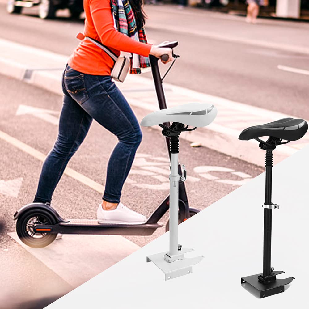 Elektrischer Skateboard-Sattel Faltbarer Höhenverstellbarer Stoßdämp Klappsitz-Stuhl-Ersatz für M365 Scooter,klappbarer stoßdämp Sitz