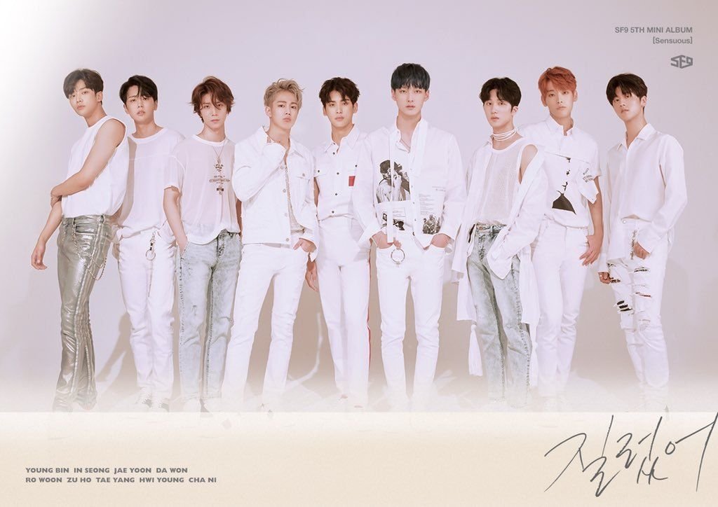 SF9 - [Sensuous] 5th Mini Album Random Ver CD+72p Booklet+2p PhotoCard K-POP Sealed Idol