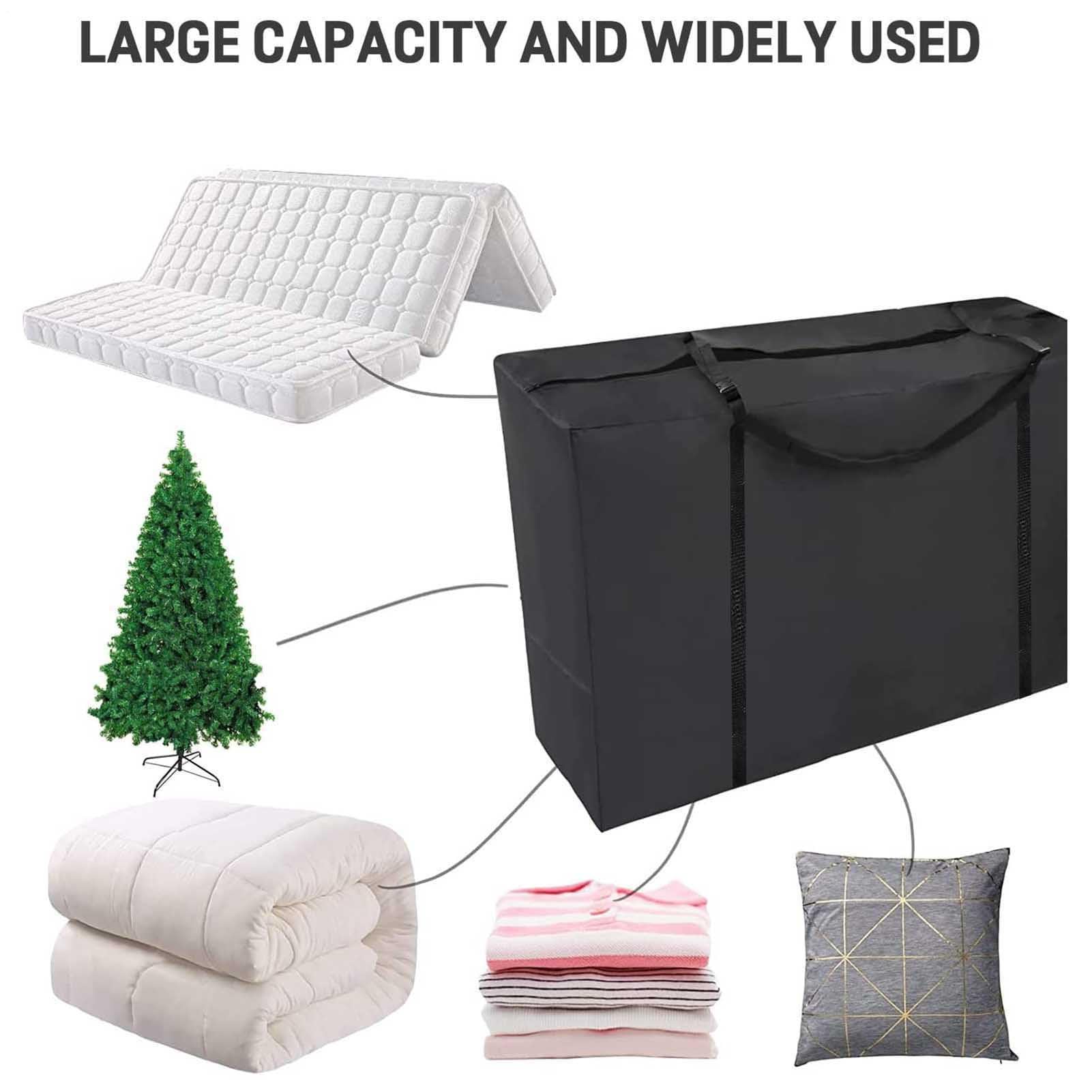 Sac de rangement pour vêtements – Conteneur pliable étanche, organisateur de meubles anti-poussière | Housse de protection robuste, conception de grande capacité, fourre-tout Durable à fermeture éclai