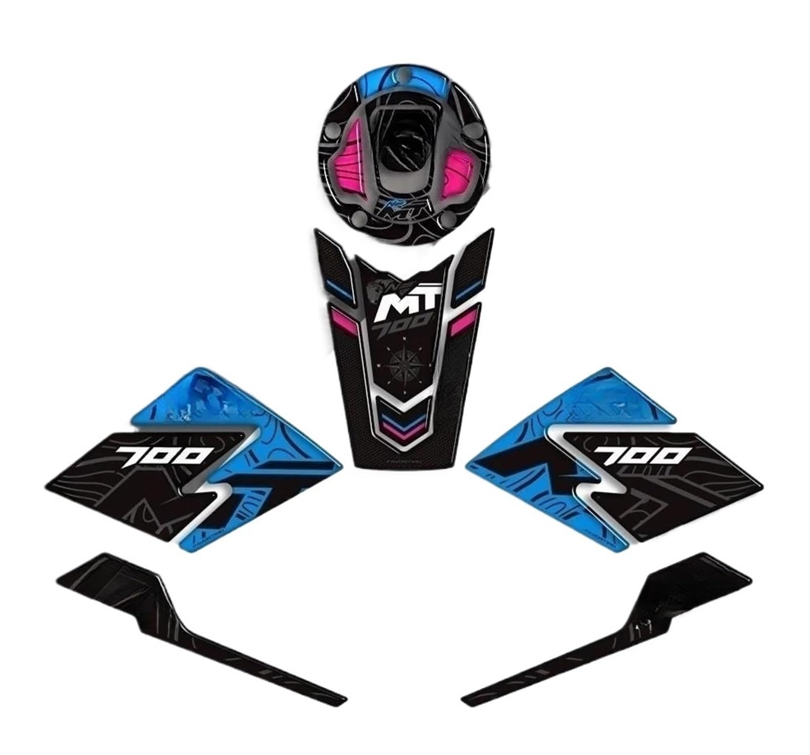 Motorcycle Sticker For 700MT 700 MT For Touring Bike For ADV