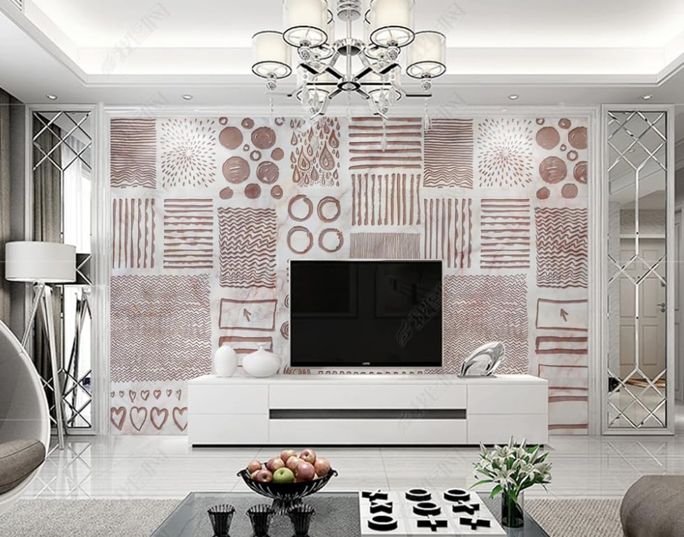 Papier peint intissé relief motif panoramique chambre adulte