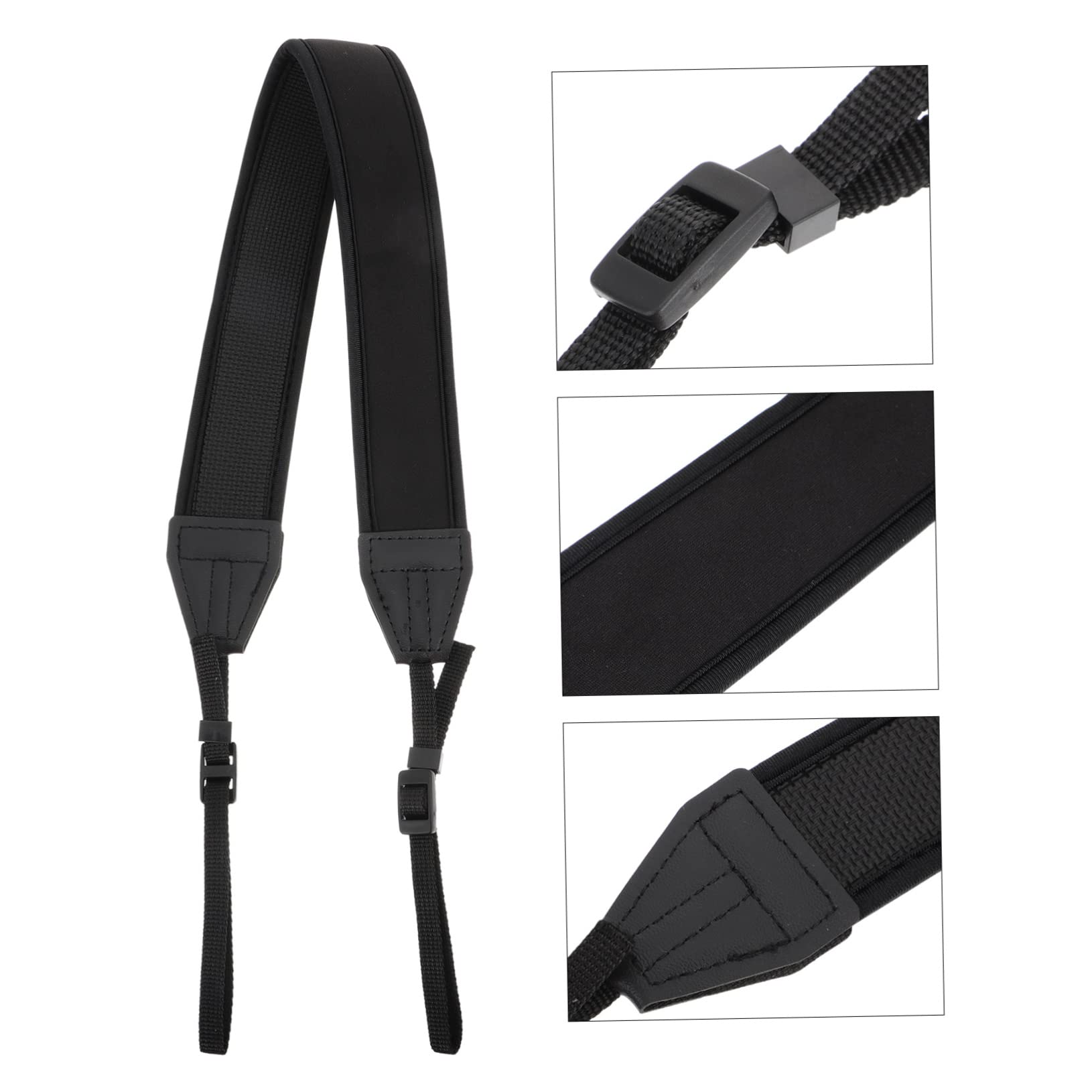 SHINEOFI Correa De Cámara Ajustable De Neopreno Para Uso Exterior Con Hebilla Diseño Cómodo Y Para Fotografía