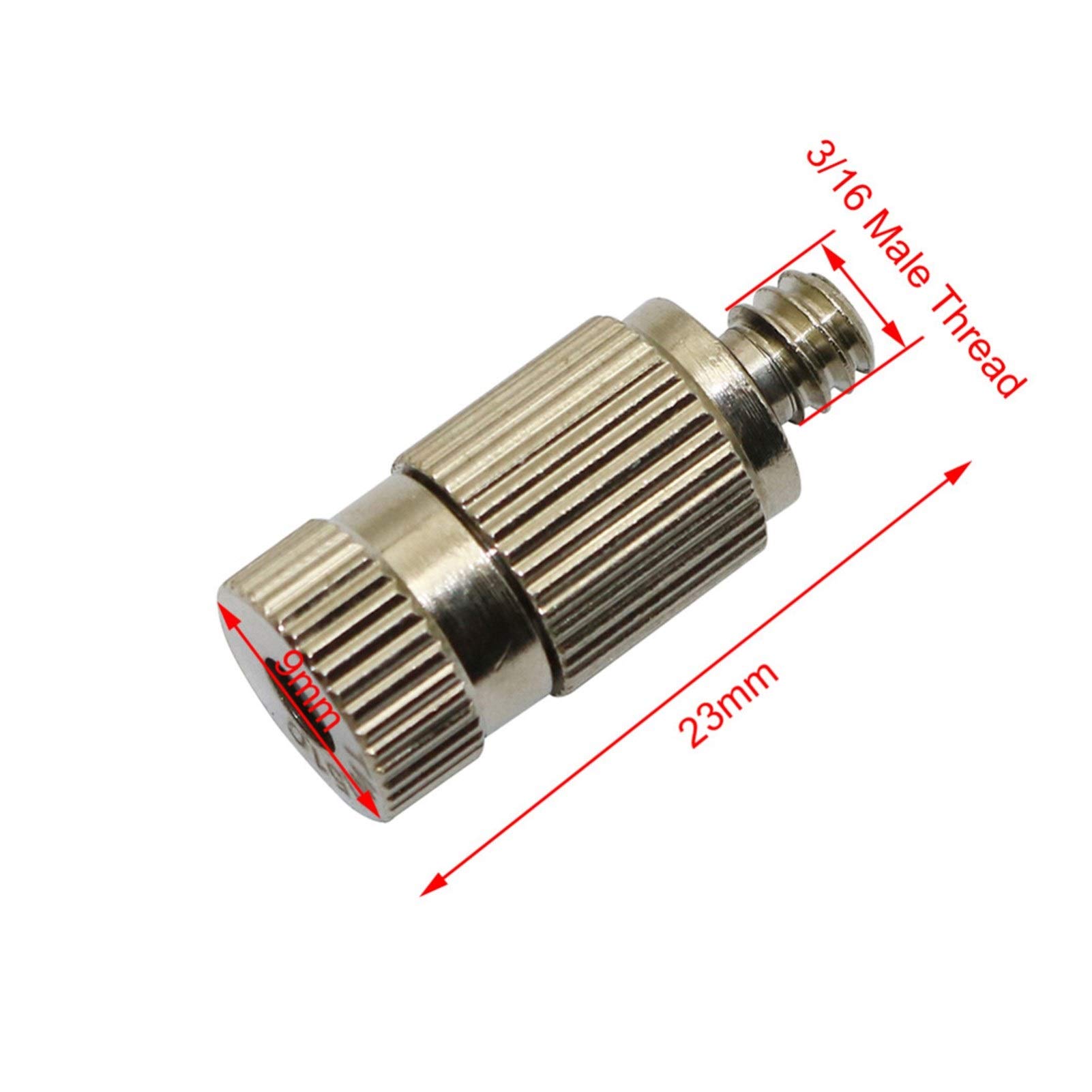 Buse de pulvérisation Haute Pression pour arroseur de Jardin, 40 pièces, pulvérisateur atomiseur pour système d'arrosage