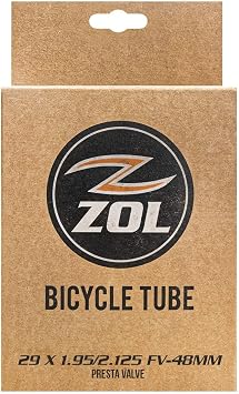 ZOL Mountain Bike MTB Bicycle Inner Tube 29" x1.95/2.125 Presta Valve 48mm