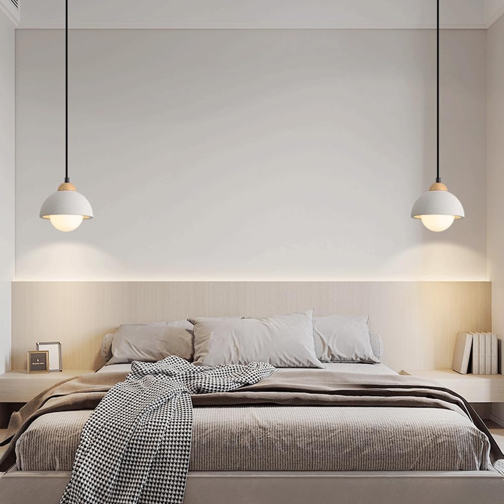 Biała Marmurowa Szklana Lampa Wisząca Do Kuchni Na Wyspie, Nordycka Lampa Sufitowa Mid Century Modern, Mleczne Szkło, Naturalny Kamień, żyrandol W Stylu Rustykalnym Do Jadalni, 1PACK
