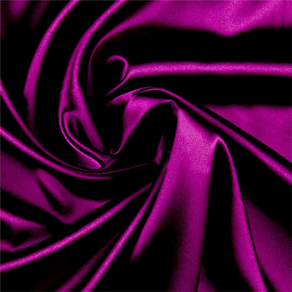 Ben Textiles Stretch Charmeuse Satin Magenta, Fabric by the Yard