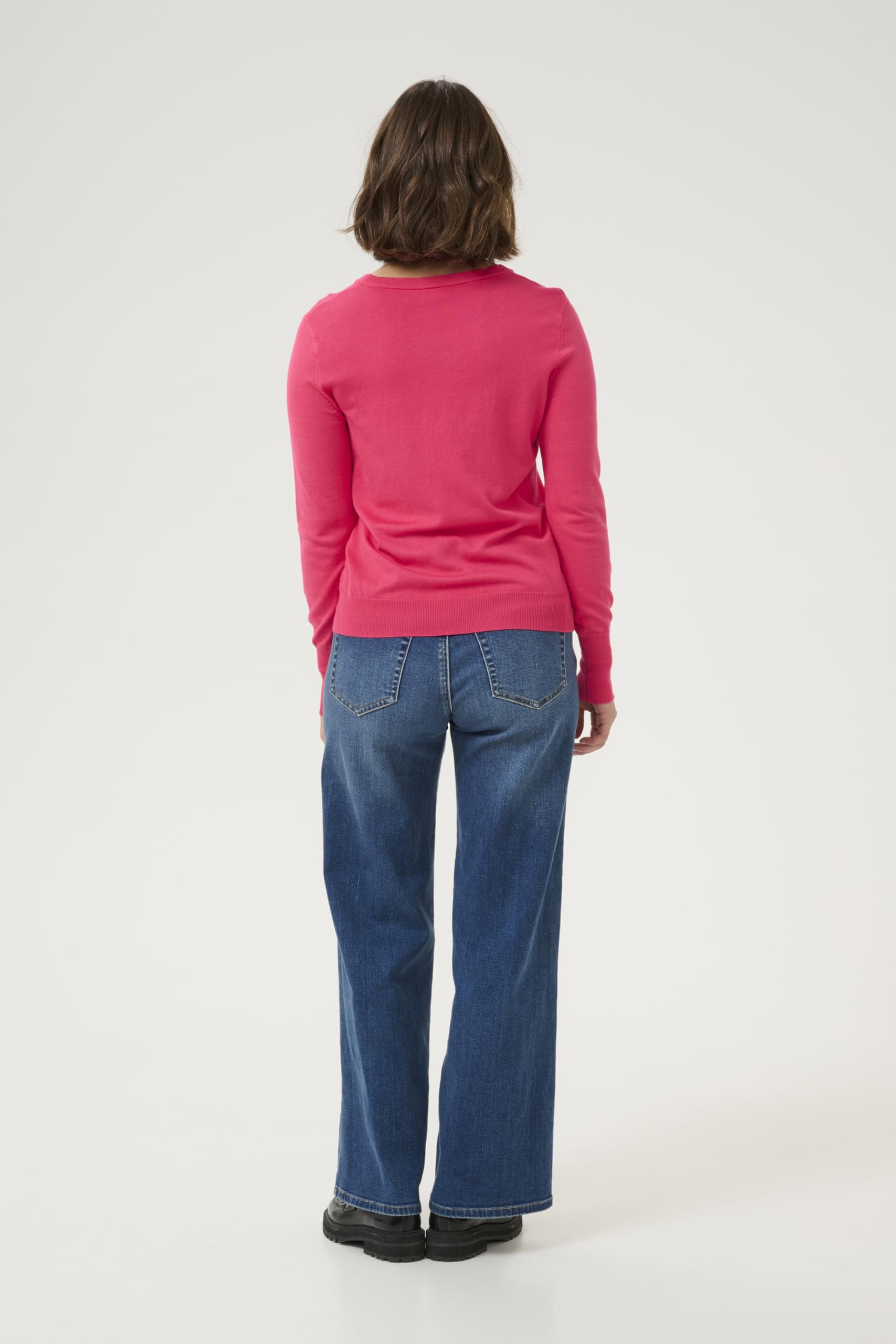 KAFFE Damen Strickpullover KAlizza Lange Ärmel