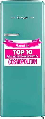 Unique Appliances UGP-230L T Classic Retro 8 cu.ft. Capacidad de almacenamiento, refrigerador de apartamento con certificación energética con