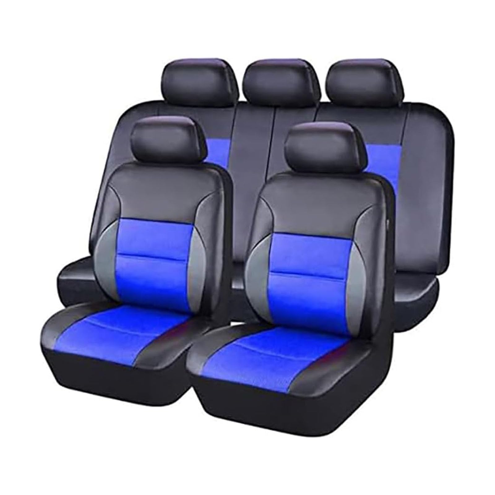 Funda asiento coche Hyundai i10 en cuero premium negro azul comodidad para N Line