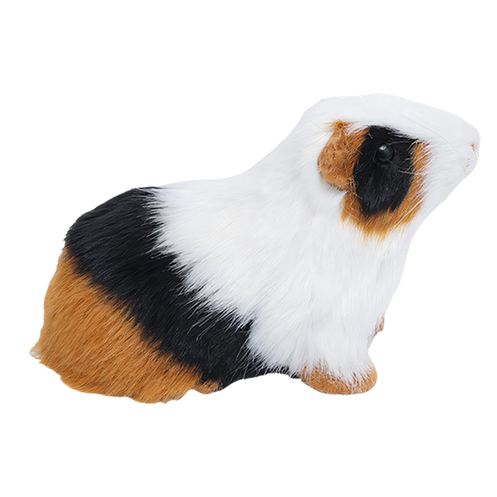 LSTTBO Furs Hamster Figure Desktop Decoration for Kids Room Shelf and Desk Display Simulation Animal Figurine Collection Hamster Model