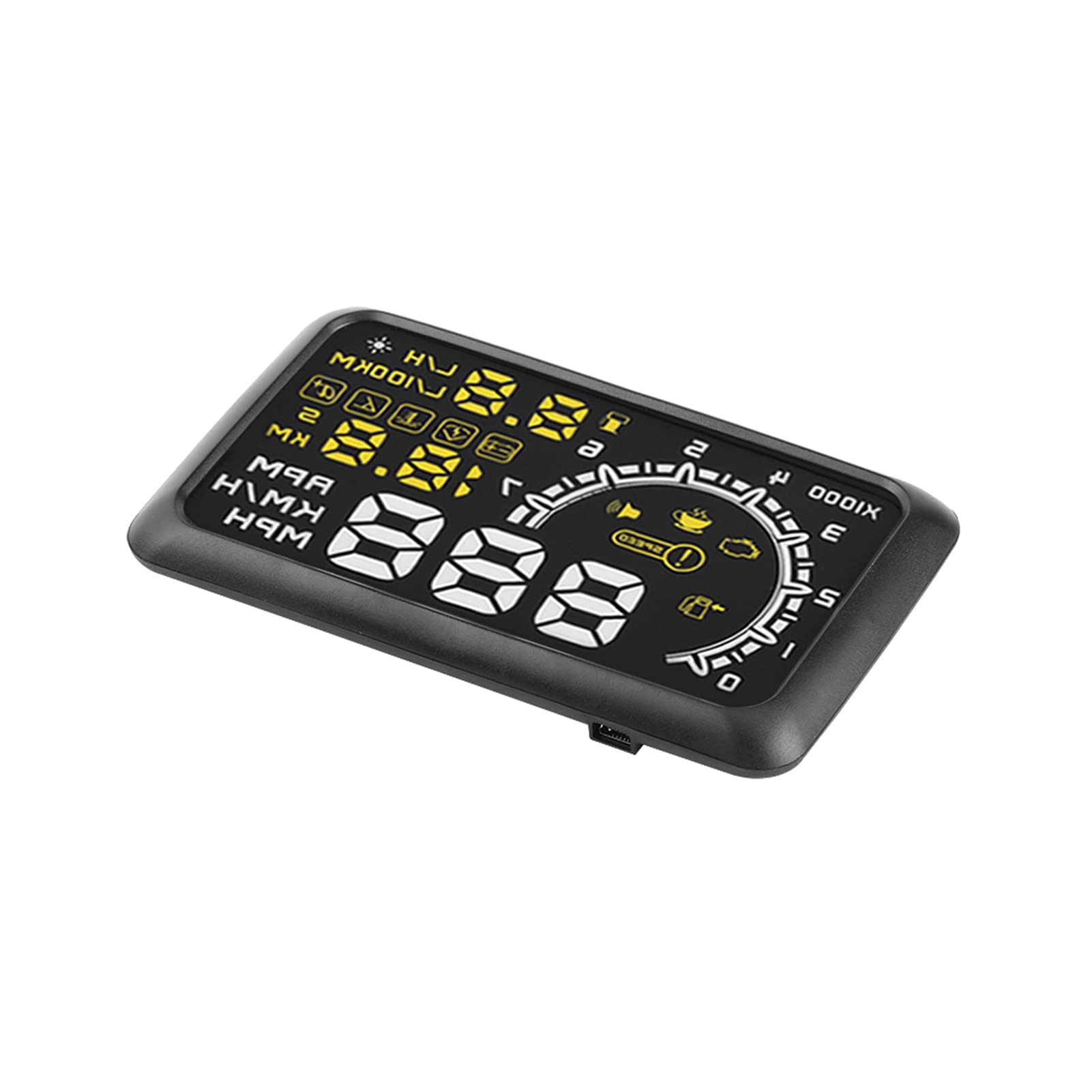 Head Up Display Multi-funzione Auto Car OBD II HUD Head Up Display 5,5 '' Schermo LED di avviso velocità proiettore,elettrodomestici per auto