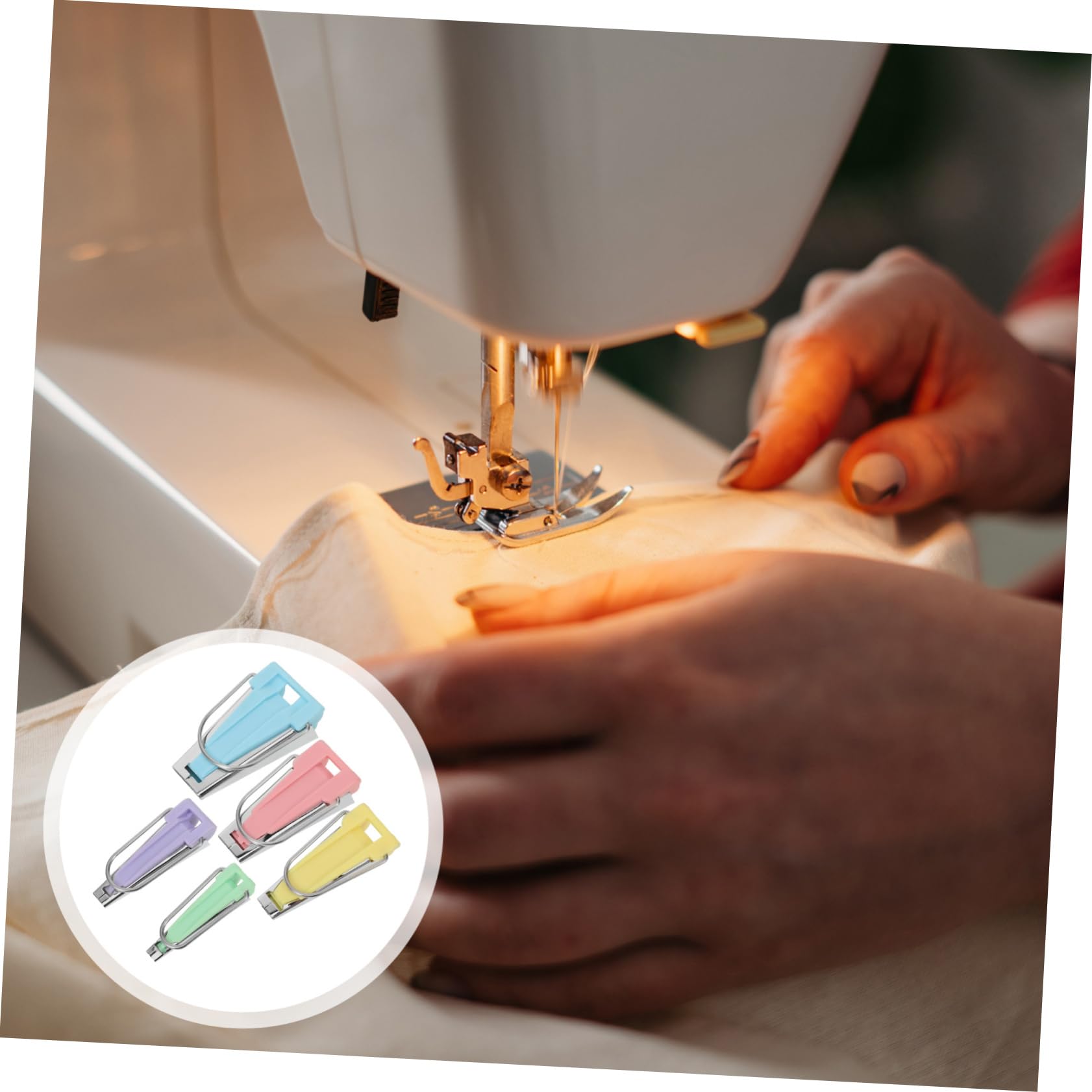 Tofficu 25piezas Para Hacer Cintas Práctico Fabricante De Cinta Sesgada Para Manualidades y Costura Accesorios De Para Patchwork y Acolchado