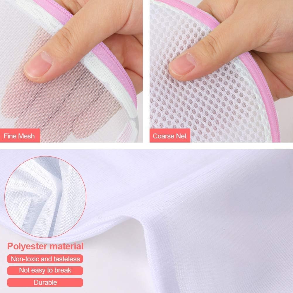 Laundry Bra Bags for Delicates Set of 3 (3 pack)