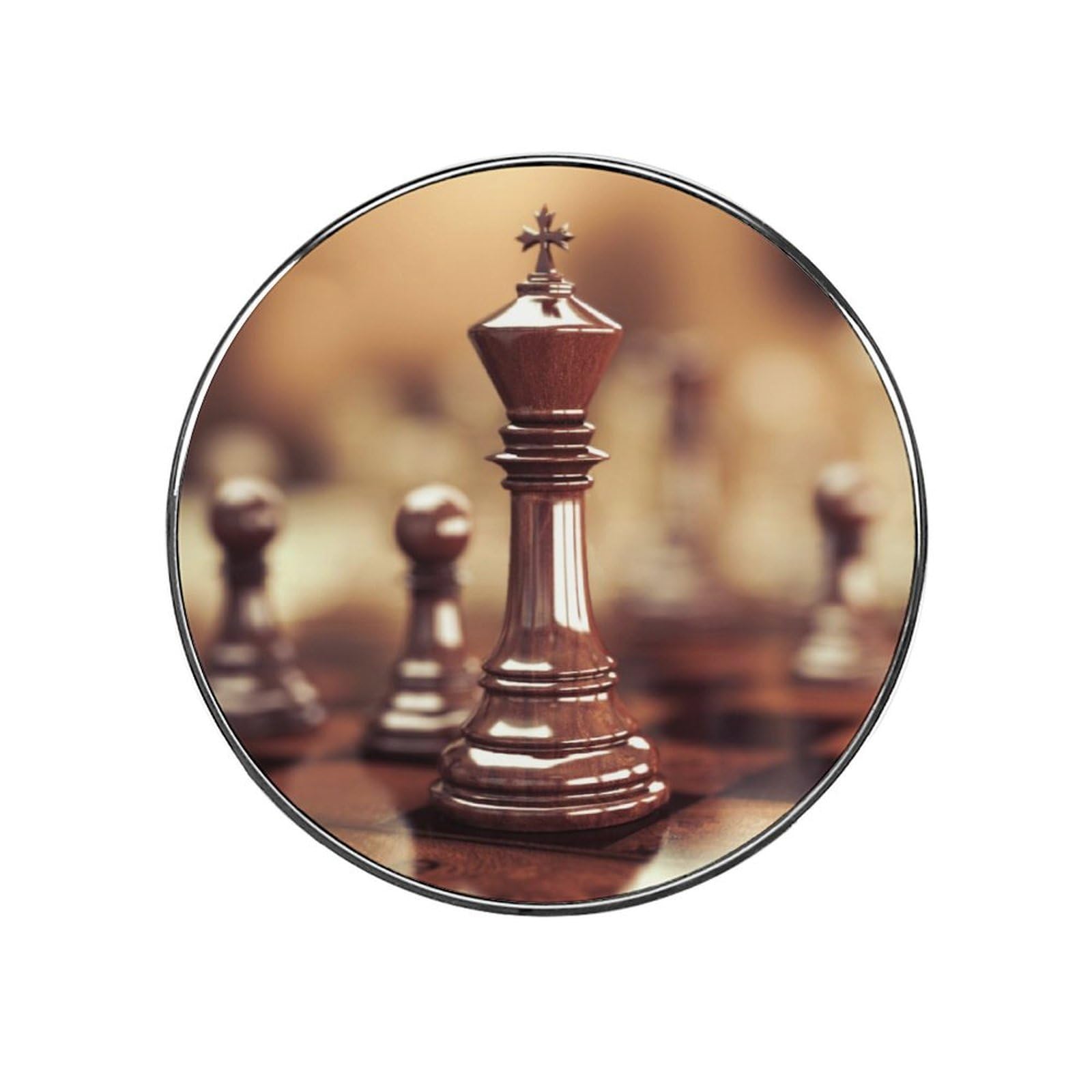 Chess Alloy Fridge Magnet For Office Cabinet Refrigerator Whiteboard Photo