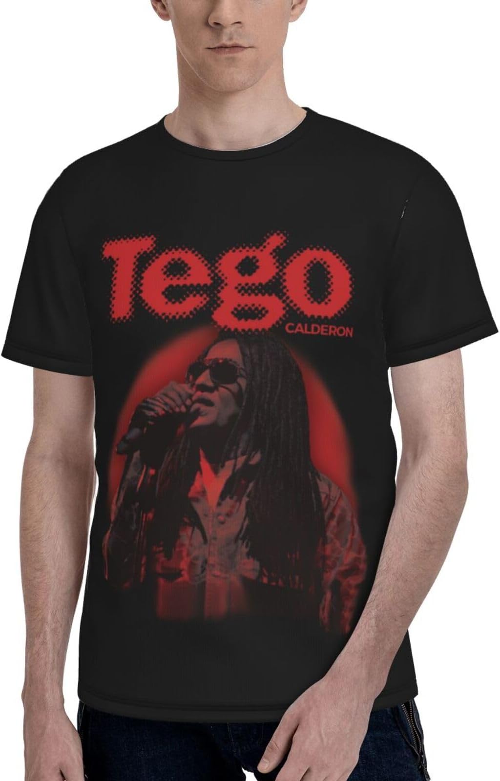 Shirt Mens Casual 3D Graphic T Shirts Trendy Crewneck Short Sleeve Vintage Tees