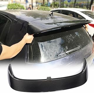 MK7 Carbon Fiber Rear Roof Spoiler for Volkswagen VW Golf 7 7.5 MK7 MK7.5 GTI&R Hatchback 2014-2019 Rear Window Wing Tunk Spoiler