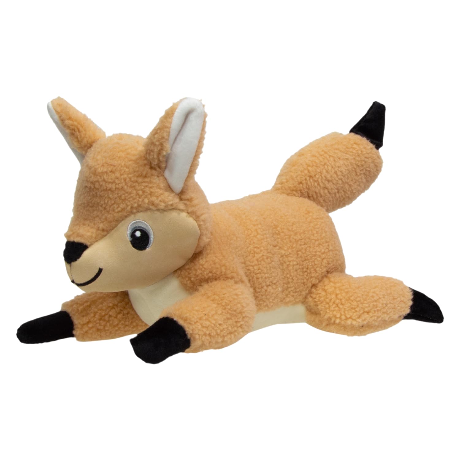 JACK AND VANILLA, Amidoo Soft and Attractive Plush Fox Dog Toy, 27 cm, A must for awakening and entertaining your four-legged companion