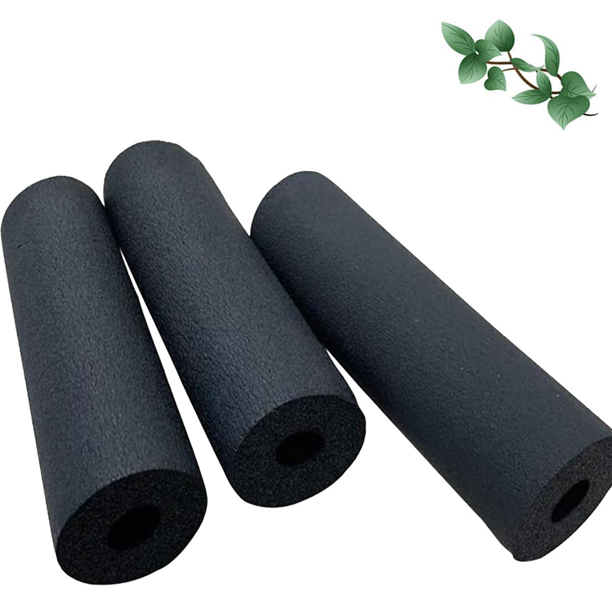MObyat Pipe Insulation Lagging Foam Hose Tube 6mm 13mm 16mm 20mm 25mm 32mm ID Flame Retardant Tube 1.7m 1.8m Length for Guitar Rack Utensils and Roof Rack etc (Size : T15mm X ID32mm X L1.7M)