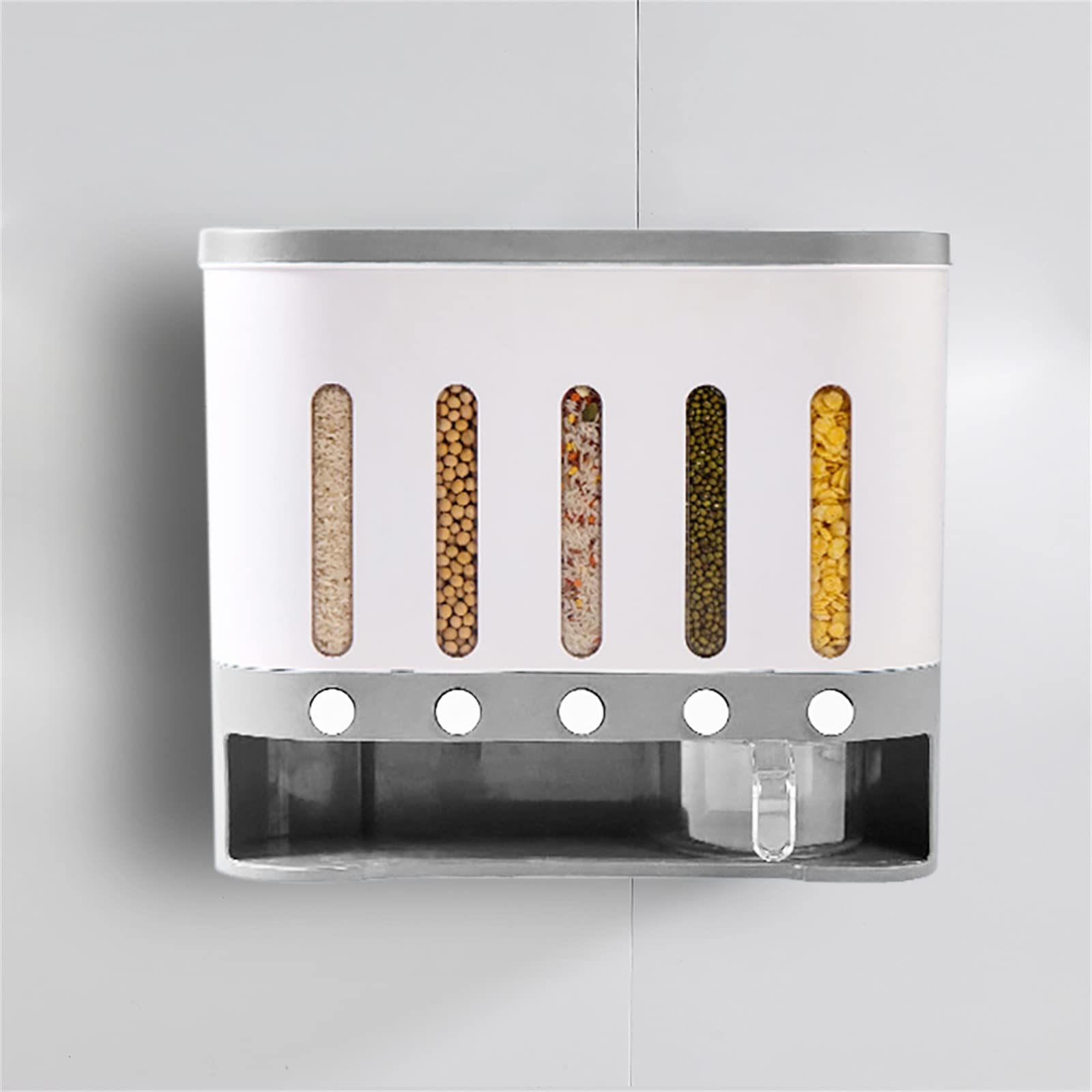 Xigner Cornflakes Dispenser met maatbeker, cornflakessdispenser Xigner Cornflakes Dispenser met maatbeker, cornflakessdispenser