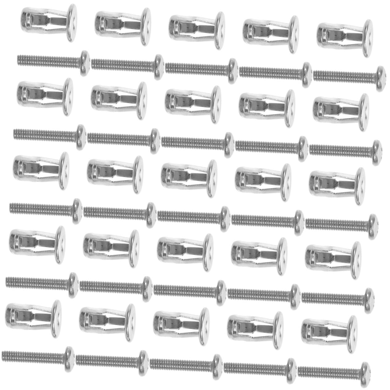 MUSISALY Hollow Door Anchor Expansion Nuts Tool Screw Fasteners for Home Office