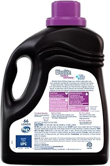 Woolite Darks Defense Liquid Laundry Detergent, Light Fresh Scent, 66 Loads, 100 Fl Oz