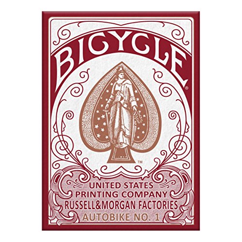 Naipes Bicycle Autobike No. 1 tamaño póker miniatura 2