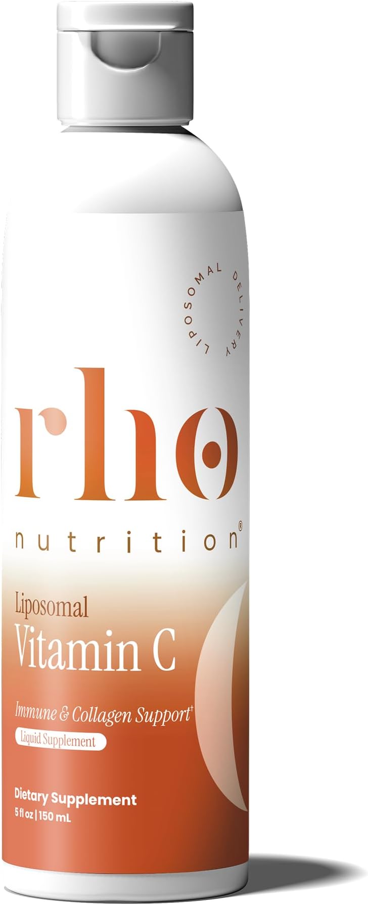 Rho Nutrition Liposomal Vitamin C – Ultra High Absorption Liquid Vitamin C Supplement (5 fl oz)