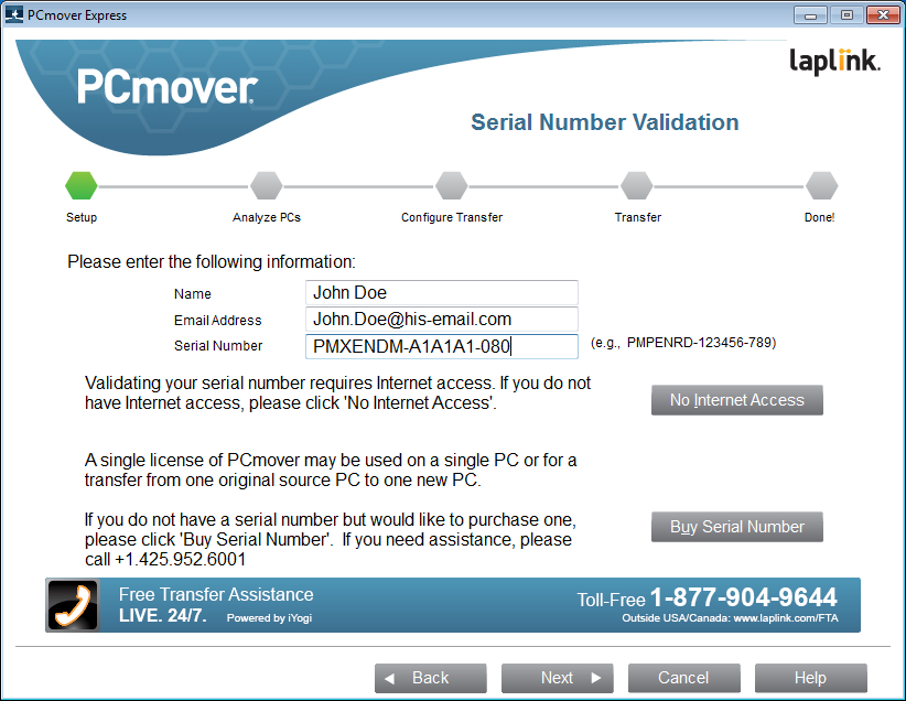 Laplink PCmover Express 10 (Nutzung für 1 PC) [Download]