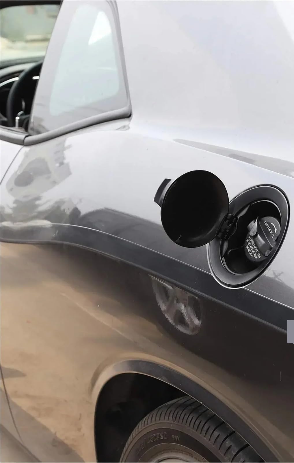 Samochodowe korki wlewu oleju Drzwi wlewu paliwa gazowego pasujące do Dodge 2008-2020 Challenger VAPOR Scat Pack R/T GT SXT 3,5 l 3,6 l 5,7 l 6,1 l 6,2 l 6,4 l