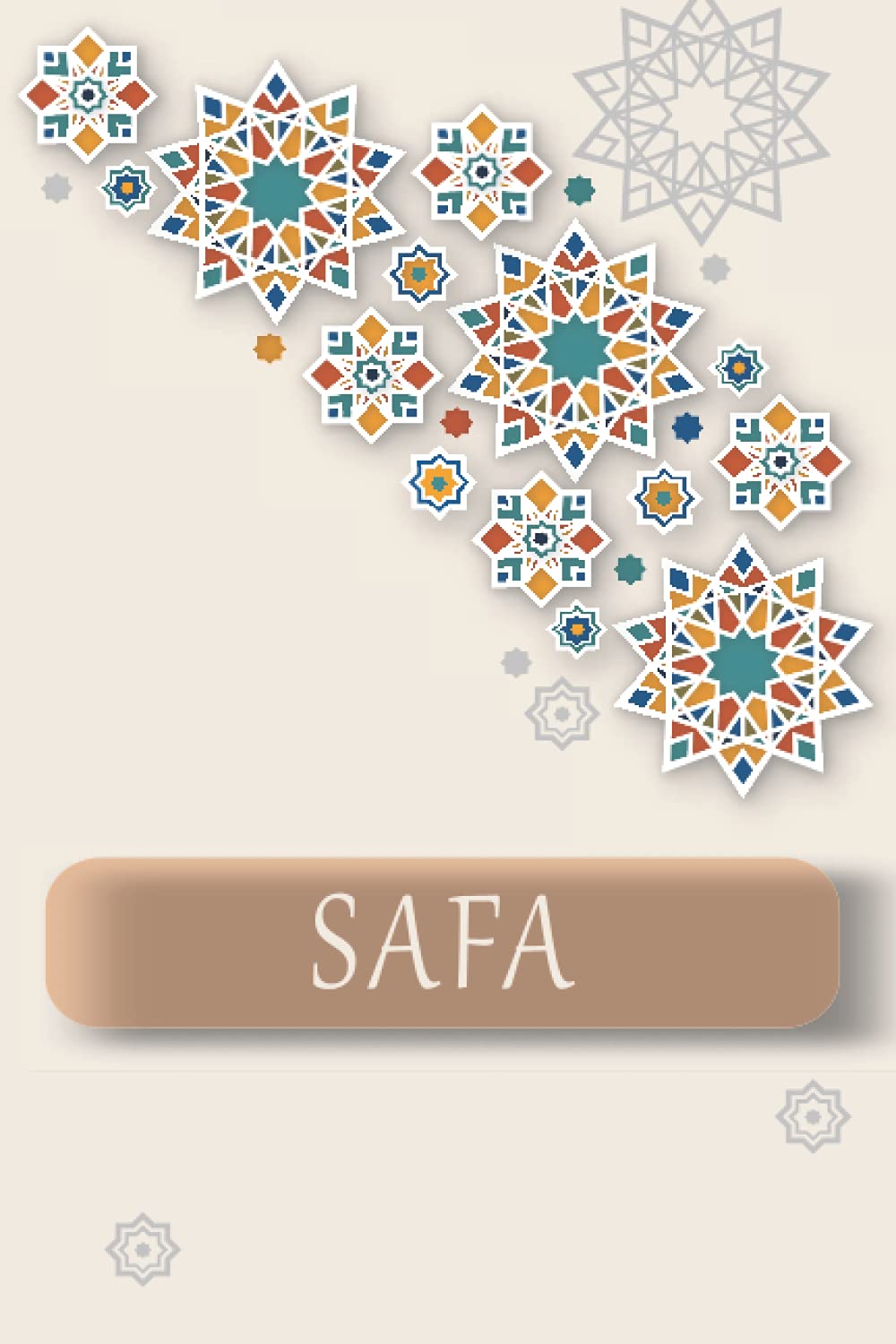 SAFA: Personalized Name Journal for SAFA, Cute Lined Notebook with Pink flower, Black Cover, notebook Blank Lined Writing Pages Journal with Personalized Name 6x9, 110 pages Paperback – 27 July 2021