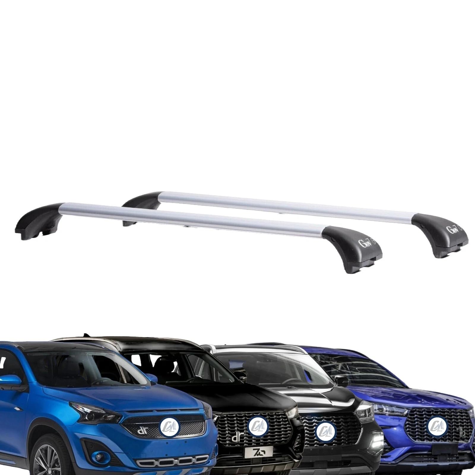 BARRE PORTATUTTO SILVER DR 5.0 6.0 7.0 F35 CON CHIAVE ANTIFURTO OMOLOGATE TUV-GS