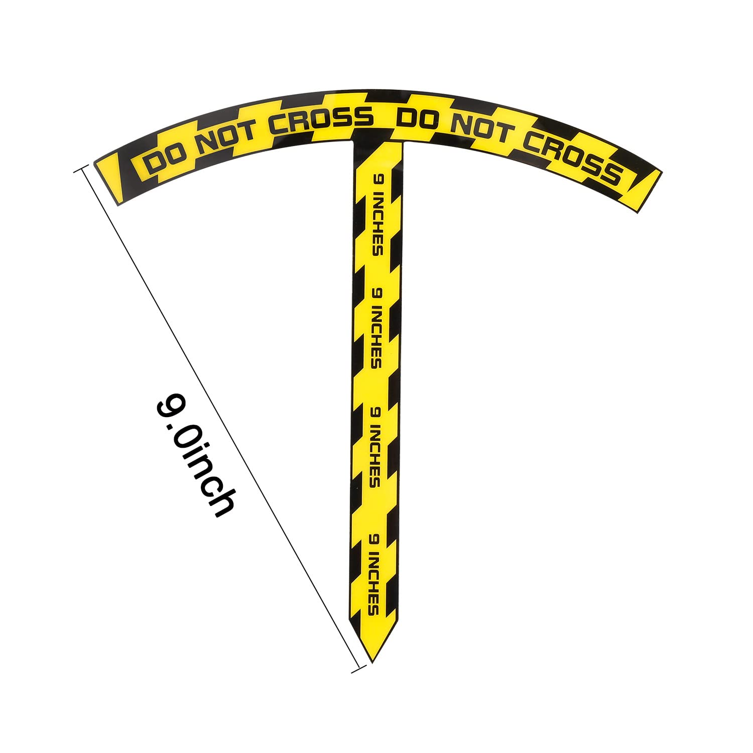 Jucoci 9 Inches Ruler Compatible with Wargames WH40K (Miniaure Not Included)