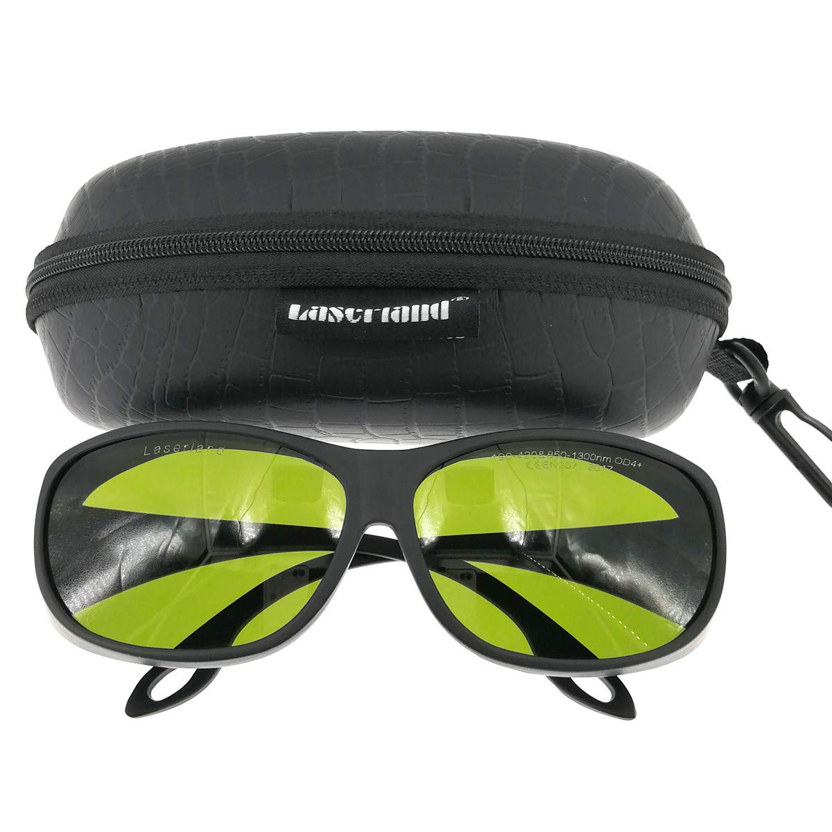 1064nm OD6 850-1300nm 850nm 980nm ND:YAG IR Infrared Laser Protective Goggles Safety Glasses Protection Eyewear for Laser Welding Engraving Cutting CE