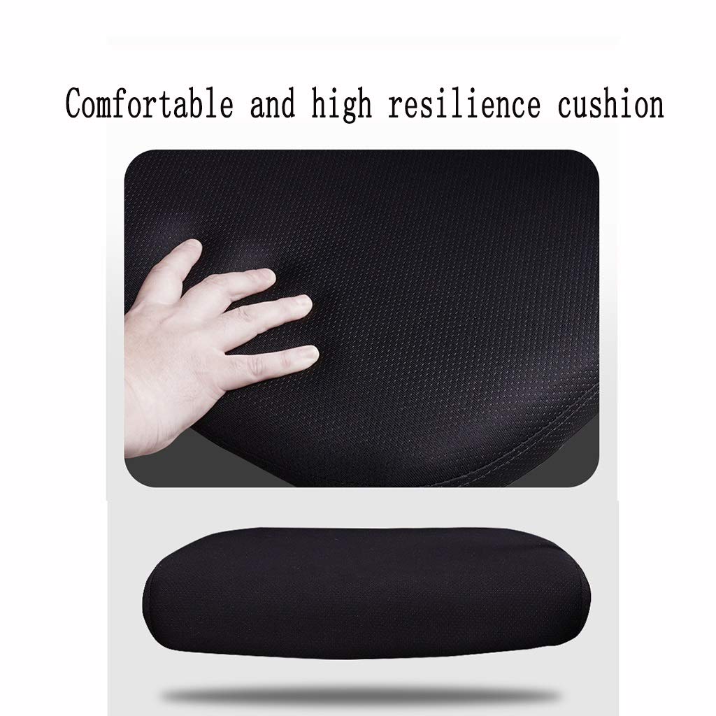 Silla ergonómica de escritorio de oficina, asiento giratorio de 360°, silla giratoria ejecutiva con base de acero reforzado