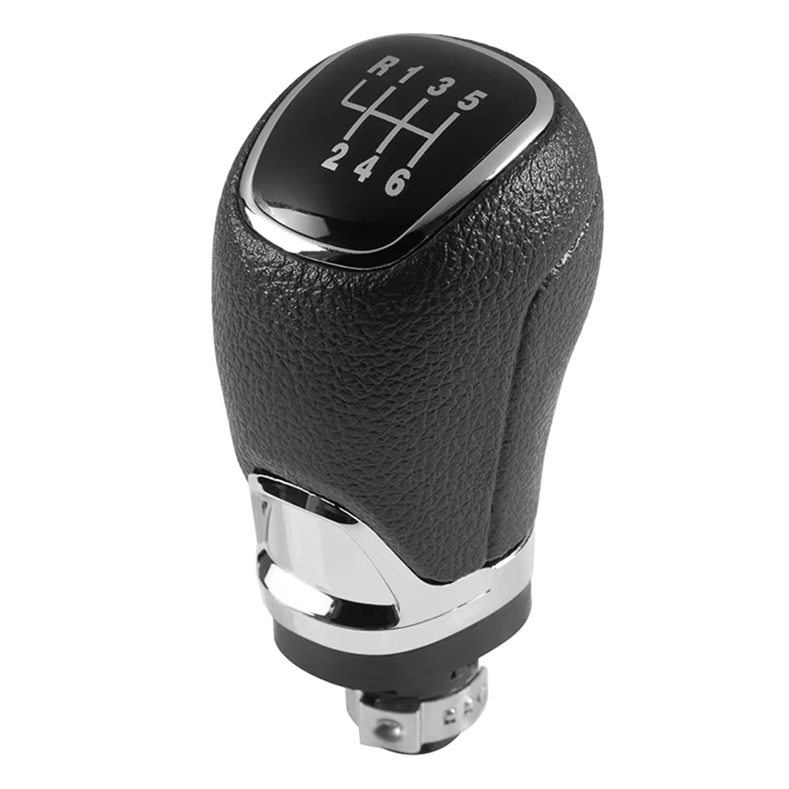 EFDDTBHE Compatible with Skoda for Octavia A7 MK3 2014 2015 2016 2017 PU Car Styling Gear Shift Knob Lever Shifter Gaitor Boot Cover Case Cover Shifter Handle(6Speed gearknob only)