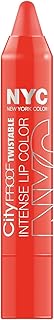 N.Y.C. New York Color City Proof Twistable Intense Lip Color, Canal St Coral, 0.09 Ounce