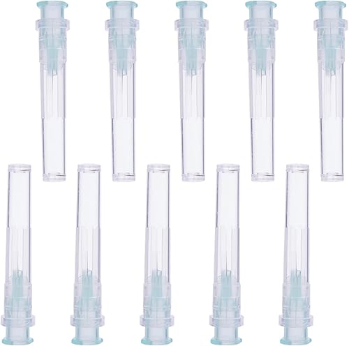 32Ga - Aguja desechable de 0.16 pulgadas cada una envuelta individualmente, paquete de 100 unidades (32G-0.157in-100pcs)