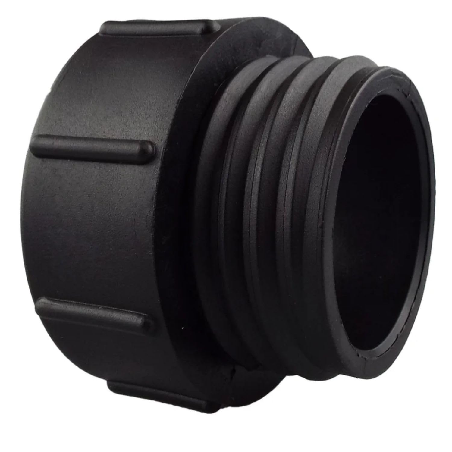 IBC Tank Fittings Selection - S60x6 & S100x6 Adapters - Male, Female, Threaded, Barbed, Valves, Spouts, MDPE Options (Adapter 2" BSPF to S60x60M)