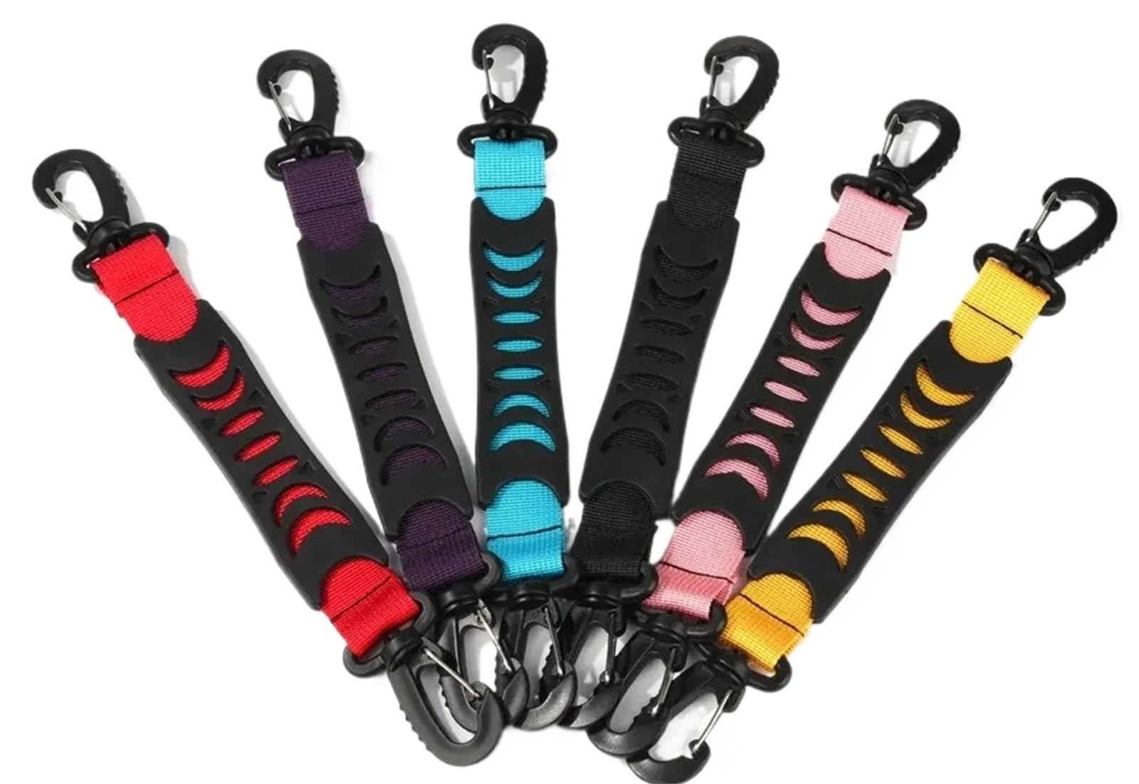 Lot de 16 laisses de planche à neige pour patins à roulettes, chaussures de ski, crochets professionnels et pratiques pour patins à roues alignées, accessoires de patinage