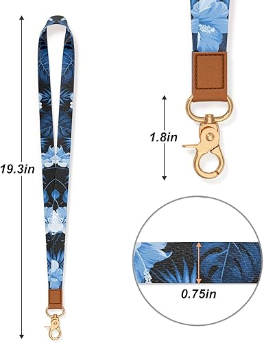 Miniatura 79 de Llavero con cordón para el cuello, correa de cordón larga para mujeres y hombres, llaves de automóvil, insignias de identificación, tarjeta