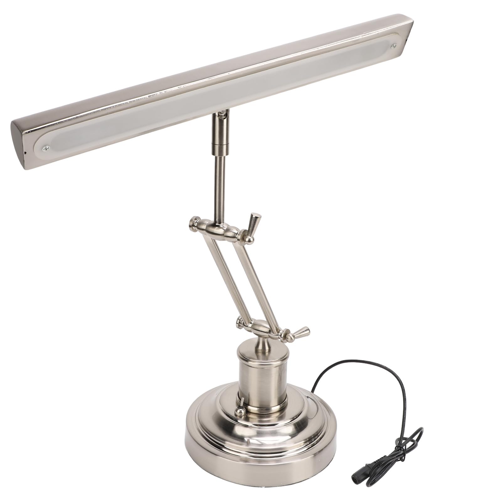 GOWENIC Lampada per Pianoforte retrò, Supporto per Lampada per Pianoforte retrò Dimmer a Tre Posizioni, Lampada per Pianoforte Pendente retrò Dal Design a Doppio Braccio, Lampada da